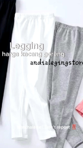 paket 3pcs legging anak polos random 1thn sampai dengan ukuran 14tahun//bahan ringan//nyamai di pakai