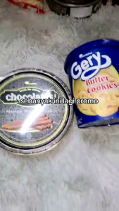 SPESIAL LEBARAN: Gerry Butter Cookies Cocolatos Waffer Cream Gerry Roll Gerry Stick Coklat