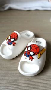 พร้อมส่งจากไทย!! รองเท้าแตะสวม เด็กผู้ชาย ลายสไปเดอร์แมน ลิขสิทธิ์แท้ S368