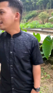 Zafaar - kemeja SULTAN lengan pendek - Atasan KEMEJA Baju Koko pria lengan pendek terbaru elegan minimalis kekinian cowo Kemko Mandarin mewah minimalis terbaru.