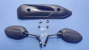 SPION STANDAR BEAT SET TUTUP KNALPOT BEAT CARBU + BAUT