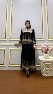 SERUTY BABYDOLL PREMIUM SET HIJAB SEGI EMPAT GAMIS MEWAH TERBARU