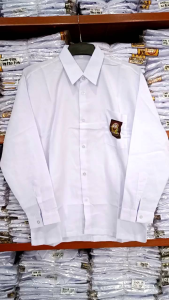 Baju Sekolah SMA SMK Bahan Twist Licin Lengan Panjang Jumbo Big Size Martin