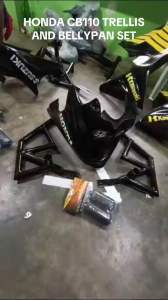 Honda cb110 trellis with single slider (Any color available message me)