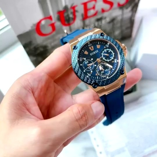 นาฬิกาข้อมือ Guess W1094L2 Zena Blue หน้าปัด 39 มิล
