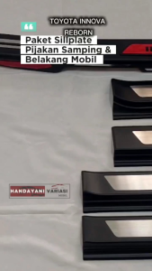Paket Sillplate Pijakan Samping Belakang Mobil Toyota Innova Reborn 2016 2025