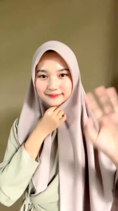 Bella Square - Hijab Segiempat Pollycotton Premium