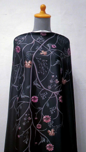 Bahan Kain Arabian Silk motif Nayya harga setengah meter untuk gamisdresstunikblouse