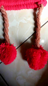 Kupluk Bayi Kepang /Topi Anak Perempuan Custom Nama Sesuai Nama Anak GRatis Bordir Nama