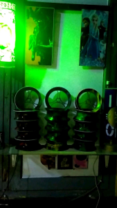 bladu layang layang 4ins biru kuning