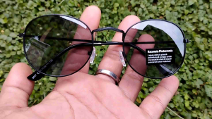 Jagad Dipa Kacamata Bulat Polarized Photocromic Otomatis