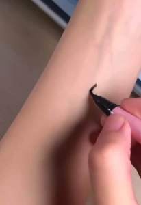 Bút kẻ mắt P.TWO.P dạng lỏng nhanh khô màu đen màu nâu chất lì chống nước lâu trôi 10g