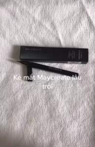 Bút kẻ mắt MAYCREATE dạng lỏng chống thấm nước nhanh khô Giữ màu cả ngày