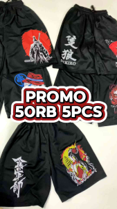 Promo Boxer 50 Ribu Dapat 5 Pcs Celana Pendek Kolor Dalaman Pria Wanita Karakter Anime Japan Untuk Voli Basket Olahraga Sport Santai Tidur Rebahan molette