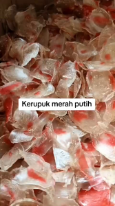 KERUPUK MERAH PUTIH KHAS MEDAN / KERUPUK MIE SO 3KG