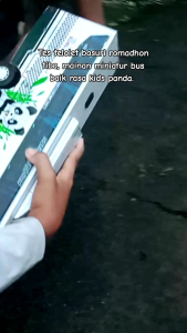 Mainan miniatur bus telolet basuri baik rasa kids panda