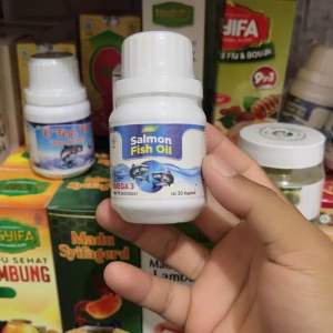 Obat bikin cerdas anak minyak ikan salmon  ANA Salmon fish oil