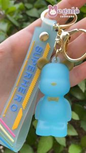 Cute Crystal Violent Bear Keychain Car Key Ornaments Bag Ornaments Couple Key Chain Small Gift Keychain Keychain Bear Keychain Cute Keychain Key Pendant Backpack Keychain Schoolbag Keychain Cute Pendant ins Internet Celebrity Keychain