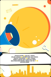 Tenda Jualan Pink Ungu & Tenda Bazaar 1.5 x 1.5