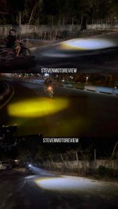 Lampu Tembak Laser 2 Mata MBK