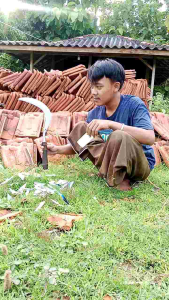 Arit Rumput & Padi Bahan Cap Z Baja Murni Asli Madura