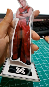 SB19 STELL in Hito Award Red Mini Standee Hard Laminated with Sintra Base High Quality Print