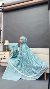 Mukena Dewasa Adella Rayon Premium Size Jumbo