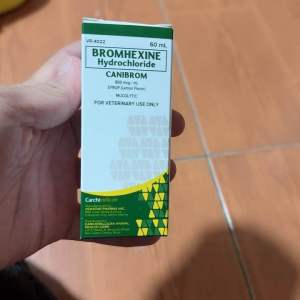 Canibrom Bromhexine Hydrochloride 800mcg/ml 60ml