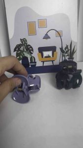 Jedai Rambut Cewek Jedai Rambut Polos Berwarna Warni 8 Gigi