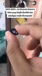 KAMERA PENGINTAI MINI WIFI HIDDEN SPY CAMERA HD CCTV MINI CAM SIMPAN VIDIO PEMANTAUAN JARAK JAUH TERSEMBUNYI KAMERA PENGINTAI MINI BATERAI/KAMERA Wireless Privacy