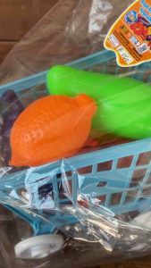 MURAH!!!(BISA COD) MAINAN ANAK PEREMPUAN KERANJANG BELANJA/ MAINAN ANAK TROLI KERANJANG BUAH