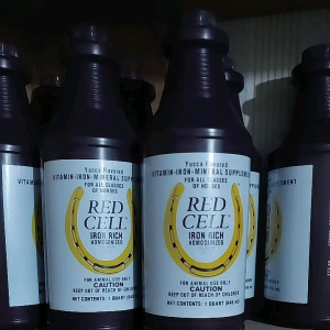 REDCELL IRON RICH 1QUART (1litro) for Animals