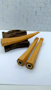 Once pipa padutan kayu kemuning emas model segi enam B62