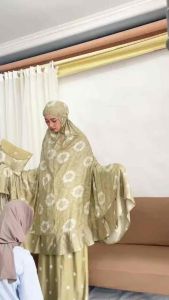 Mukena Dewasa Layla Rayon Premium Size Jumbo