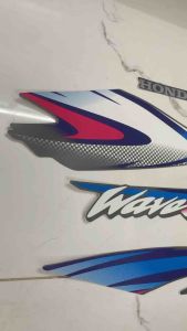Bộ tem honda Wave anpha lốc trắng 2004 màu môn hàng nhập Thái Lan 3 lớp chất lượng cao dành riêng cho dòng xe này màu sắc cực đẹp giá bán cực tốt bán lẻ như bán sỉ