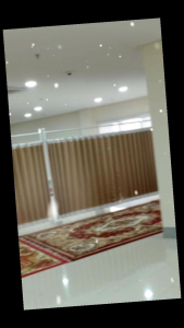 gorden sekat mesjid bembatas ruangan mesjid musihla dll bahan blackout inpor