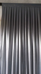 backdrop background lamaran kain filamin gelombang rempel tinggi 2mx1m
