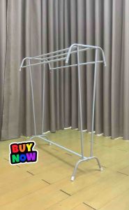 KANTAREEYA ราวตากผ้าขนหนู ราวตากผ้าตัวTS 37.5x77x89cm. รุ่น KT-EP01-1 คละสี ราวตากผ้ามินิมอล ราวตากผ้าสำหรับเด็กหอ ราวพาดกางเกง ราวตั้งพื้น