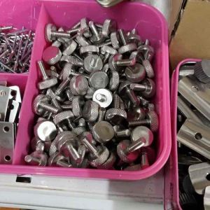 ตรวจสอบเพลงเล่น น็อตสแตนเลสปรับสูงและต่ำสำหรับเลาวางคันตกปลา