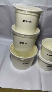 Plain Paper Bowl 220cc 260cc 320cc 390cc 520cc By Drakes Packaging Supplies Trading