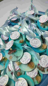 SMAzagift(1 PCS) Hook Style Kraft Soap Ala Carte Doorgift Goodies Bajet Murah Kahwin Akikah Birthday