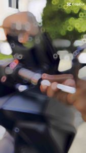 อุดปลายแฮนด์เลส-ร่องลึก ใส่ Lead / Forza (ราคาคู่ละ)