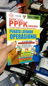 Buku Bank Soal PPPK 2024 2025 Penata Layanan Operasional