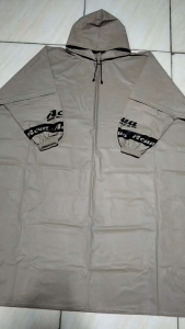 Jas Hujan Ponco Kelalawar Jumbo Pria Dan Wanita Bahan Pvc 025 Lentur Elastis By ACUA