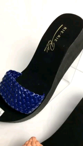 SANDAL WEDGES SELOP KASUALSANDAL WANITA SPON TERBARU KEKINIAN