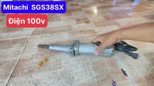 Mài khuôn Mitachi - hàng bãi Nhật dùng điện 100-110Volt đầu kẹp cốt 6mm