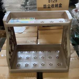 Uniglobal Kitchen Organizer 2 Layer Kitchen Rack Organizer Condiments Kitchen Utensils Storage