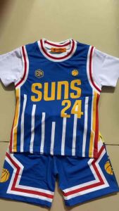 11-42kg bộ thun lạnh bóng rổ bé trai viền bo thun mẫu mới thun mềm mịn mát mịn bền đẹp 200