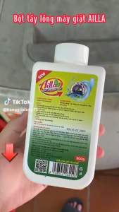 Tẩy lồng máy giặt Ailla giúp loại bỏ cặn bẩn làm sạch quần áo luôn thơm tho sạch sẽ