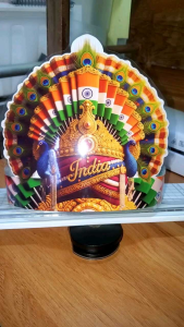 United Nations Laminated Headdress India Germany US Egypt Iceland New Zealand South Korea Venezuela Turkey China Quality Vibrant Print in Thick Photopaper Handcrafted and Waterproof